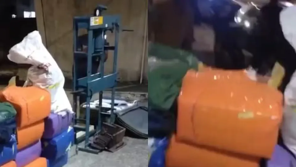 Polícia apreende cerca de 300 kg de drogas e prensa hidráulica na Grande Natal