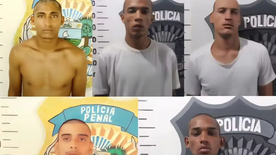 Cinco presos fogem da Penitenciária Estadual de Alcaçuz após danificarem cela