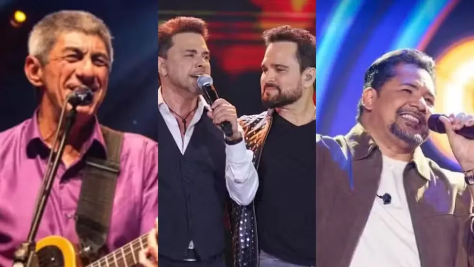 Fagner, Zezo e Zezé di Camargo e Luciano se apresentam no São de João de Natal neste sábado (13)