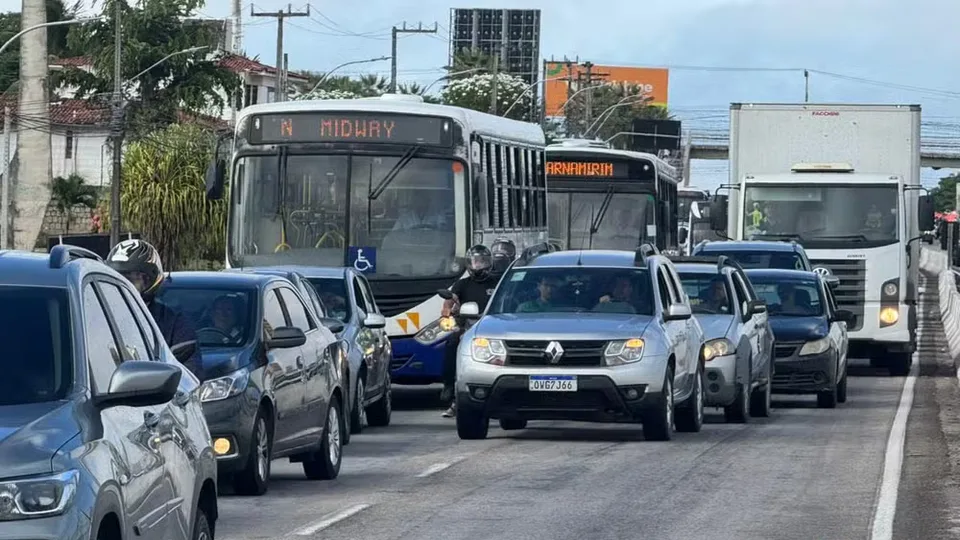RN registra média de 48 veículos para cada 100 habitantes em 2025; veja ranking de cidades