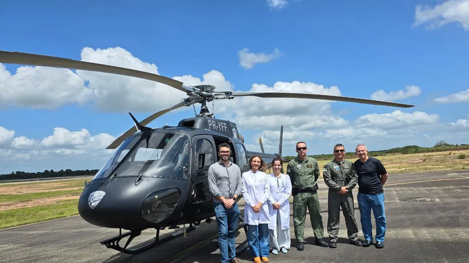 Equipes do RN e FAB atuam em missão para transporte de doação de órgãos em Mossoró