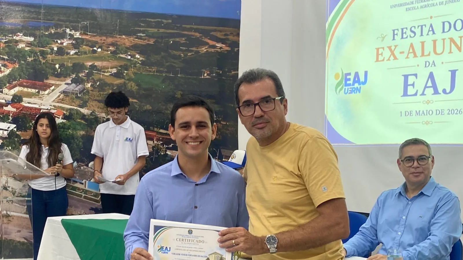 EAJ/UFRN celebra 68ª edição da Festa do Ex-Aluno com homenagens e reencontros históricos